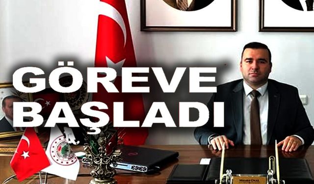 KAYMAKAM VEKİLİ ÜNAL GÖREVE BAŞLADI