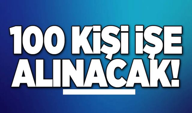 GENÇLİK VE SPOR İL MÜDÜRLÜĞÜ BÜNYESİNDE 100 KİŞİYE İŞ FIRSATI