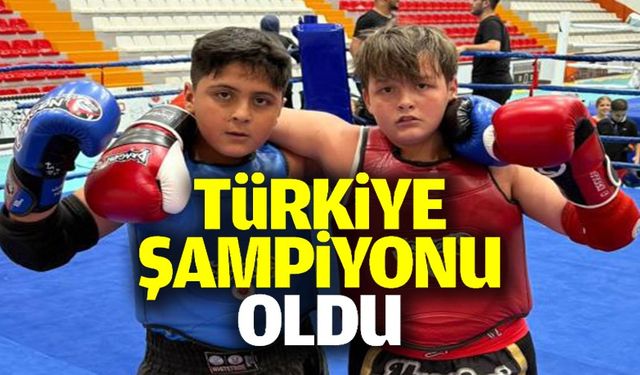BİLECİKLİ SPORCU TÜRKİYE ŞAMPİYONU OLDU