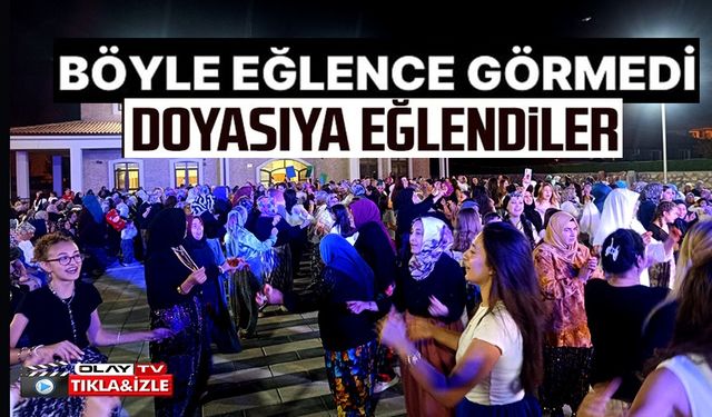 BİN 500 KADINLA İLK 'ŞALVAR GECESİ' COŞKUSU