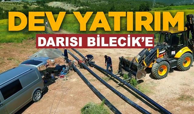 OSMANELİ'NE 40 MİLYON LİRALIK YATIRIM