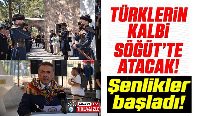 ERTUĞRUL GAZİ'Yİ ANMA VE YÖRÜK ŞENLİKLERİ BAŞLADI
