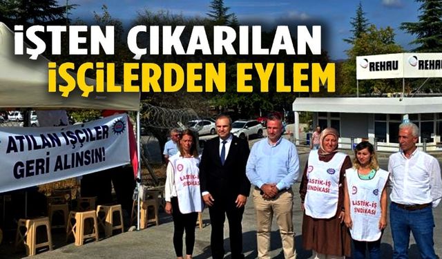 REHAU İŞÇİLERİNE BAŞKAN DİLSİZ'DEN DESTEK