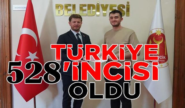 BİLECİKLİ ÖĞRENCİ TÜRKİYE 528'İNCİSİ OLDU