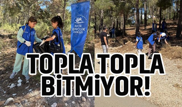 ATATÜRK ORMANI'NDA TEMİZLİK ÇALIŞMASI GERÇEKLEŞTİRİLDİ