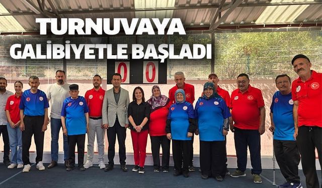 BİLECİK HUZUREVİ, BOCCE TURNUVASINA GALİBİYETLE BAŞLADI
