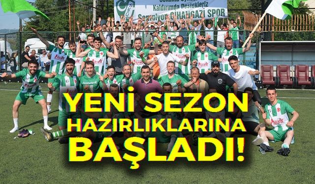CİHANGAZİSPOR ÇALIŞMALARA BAŞLADI