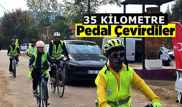 PEDALLAR KINIK KÖYÜ İÇİN ÇEVRİLDİ