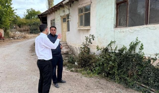 KAYMAKAM KILIÇ, BALÇIKHİSAR KÖYÜNDE İNCELEMELERDE BULUNDU