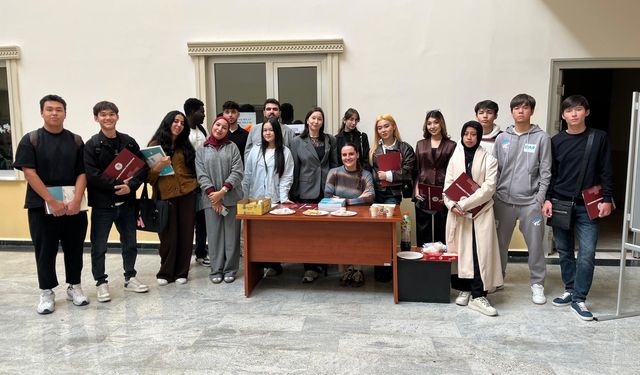 BŞEÜ'DE ULUSLARARASI ÖĞRENCİLER TÖMER ORYANTASYONUNDA BULUŞTU