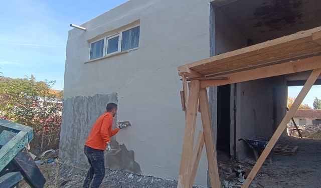 PAZARYERİ KÖYLERİNDE ALTYAPI VE TADİLAT ÇALIŞMALARI SÜRÜYOR