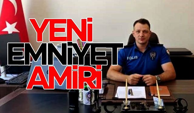 EMNİYET AMİRİ TAMER KURTUL GÖREVE BAŞLADI