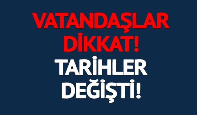 ZORUNLU KIŞ LASTİĞİ UYGULAMASINDA TARİHLER DEĞİŞTİ