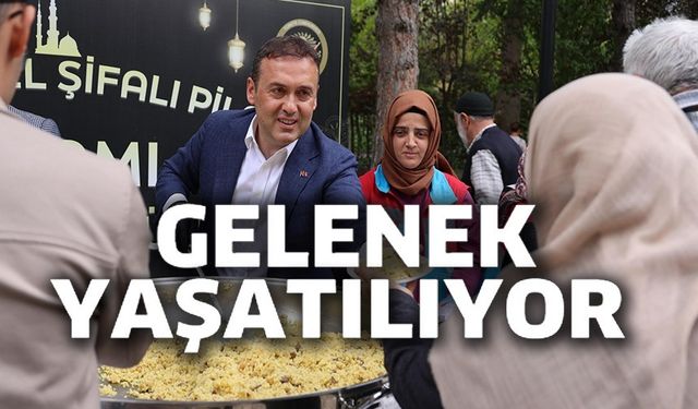 ŞEYH EDEBALİ KÜLLİYESİ'NDE GELENEK YAŞATILDI
