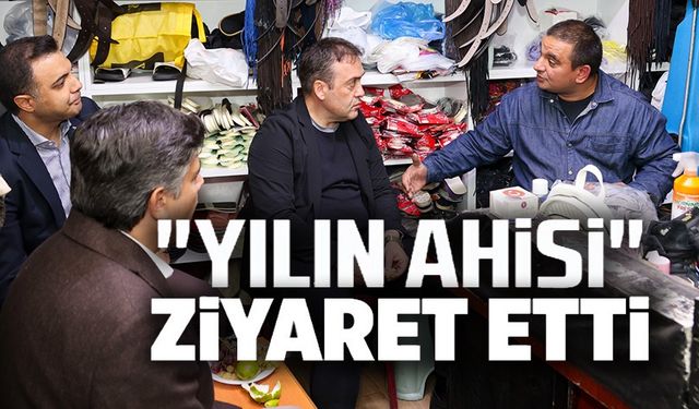 YILIN AHİSİ ENİS İNÖNLÜ'YE ZİYARET