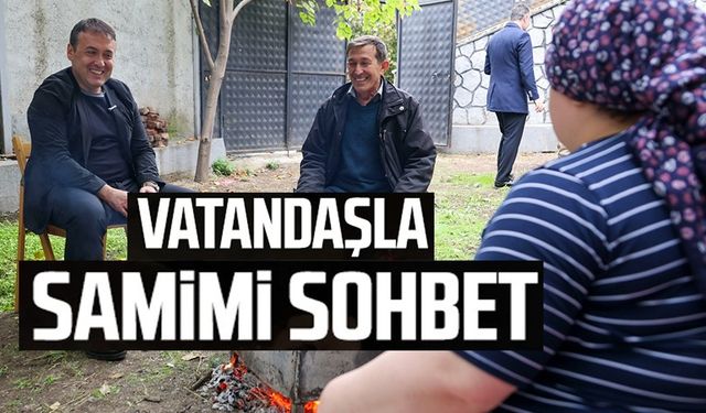 VALİ SÖZER, KÜPLÜ KÖYÜ'NDE VATANDAŞLARLA BİR ARAYA GELDİ