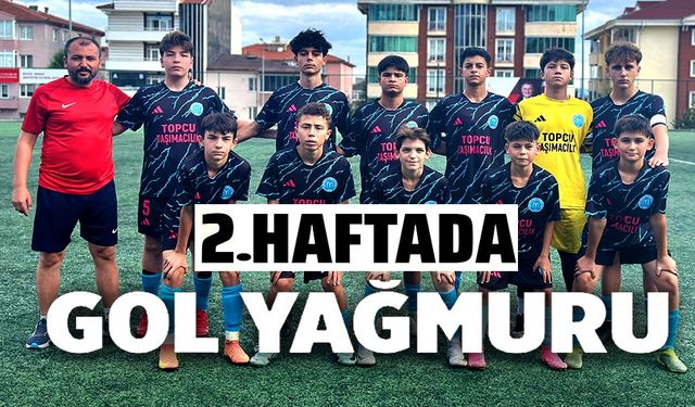 U14 GENÇLER LİGİ'NDE 2'İNCİ HAFTA GERİDE KALDI