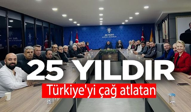 AK PARTİ HEYETİNDE YOL HARİTASI BELİRLENDİ