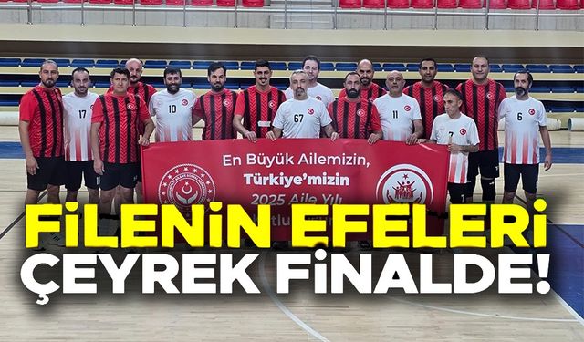 AİLE VE SOSYAL HİZMETLER TAKIMI VOLEYBOL ÇEYREK FİNALİNDE