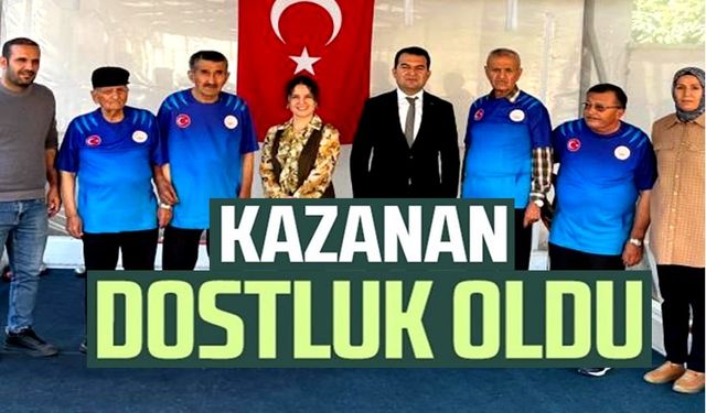 BOCCE TURNUVASINDA DOSTLUK ÖNE ÇIKTI