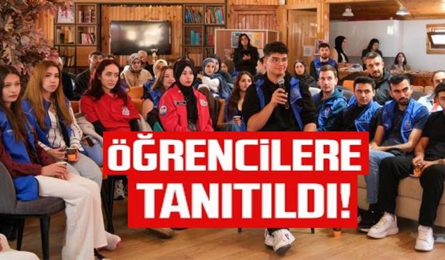 BŞEÜ'DE GENÇLİK DESTEK SİSTEMİ TANITILDI