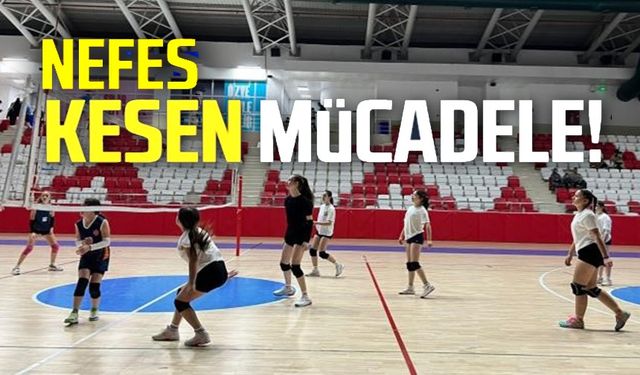 GENÇLER VOLEYBOL SAHASINDA BULUŞTU