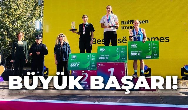 BİLECİKLİ SPORCU SEBAHAT DEMİR'DEN BÜYÜK BAŞARI