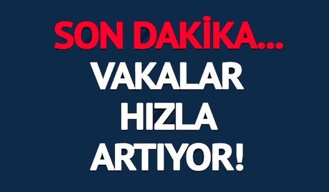 TÜRKİYE'DEKİ KORONAVİRÜS VAKALARI ARTIYOR