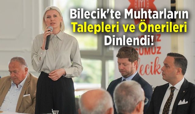 BAŞKAN SUBAŞI, MUHTARLARIN TALEP VE GÖRÜŞLERİNİ DİNLEDİ