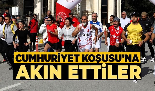 3. CUMHURİYET HALK KOŞUSU SÖĞÜT'TE GERÇEKLEŞTİ