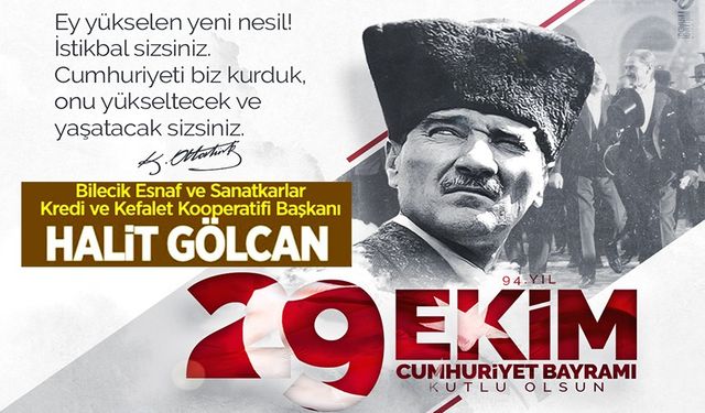 29 EKİM CUMHURİYET BAYRAMI KUTLU OLSUN