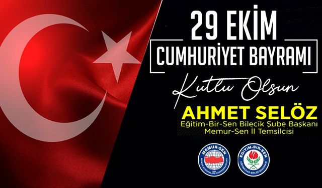 29 EKİM CUMHURİYET BAYRAMI KUTLU OLSUN