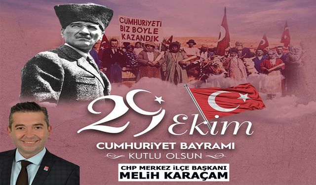 29 EKİM CUMHURİYET BAYRAMI KUTLU OLSUN