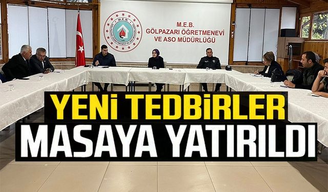 YANGIN TEDBİRLERİ MASAYA YATIRILDI