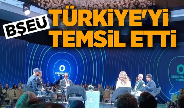 BŞEÜ, TÜRKİYE'Yİ TEMSİL ETTİ