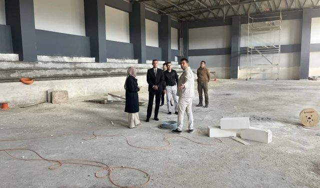 MODERN KAPALI SPOR SALONU KAZANDIRILIYOR