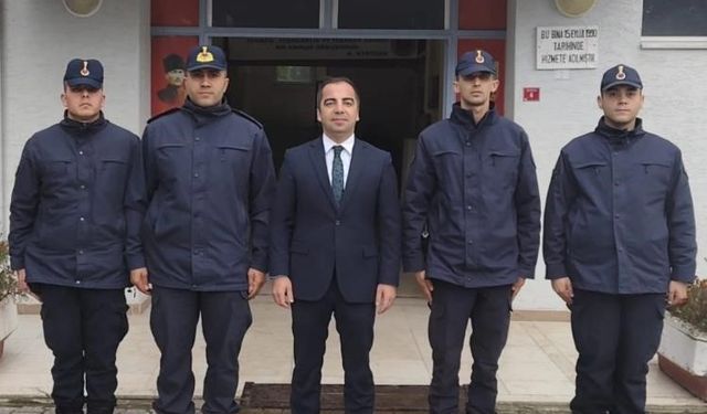 KAYMAKAM UÇAR'DAN JANDARMA PERSONELİNE DESTEK