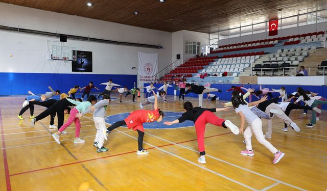 BİLECİK'TE SPOR ANTRENMANLARI