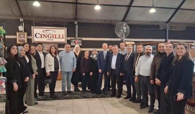 BORSAB MÜDÜRÜ CEMAL GEREN'E VEDA