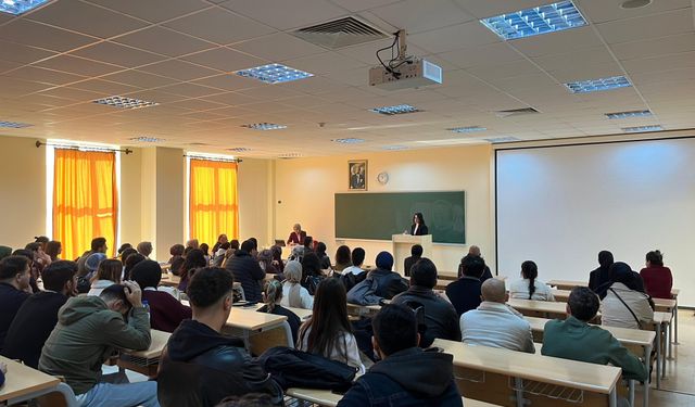 KAYMAKAM KILIÇ, BŞEÜ ÖĞRENCİLERİ İLE DENEYİMLERİNİ PAYLAŞTI