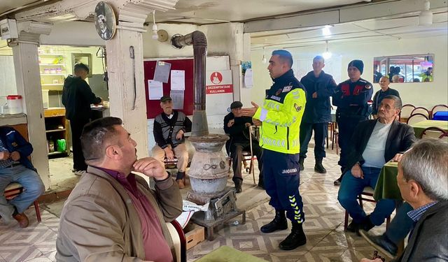 JANDARMADAN VATANDAŞLARA KIŞ LASTİĞİ UYARISI