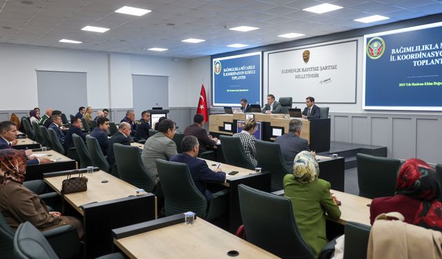 BAĞIMLILIKLA MÜCADELE ÇALIŞMALARI MASAYA YATIRILDI