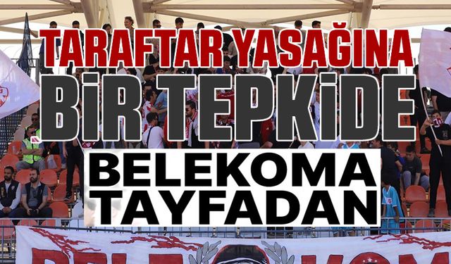 ALINAN SEYİRCİ YASAĞI KARARINA TEPKİ