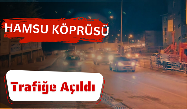 HAMSU KÖPRÜSÜ AÇILDI