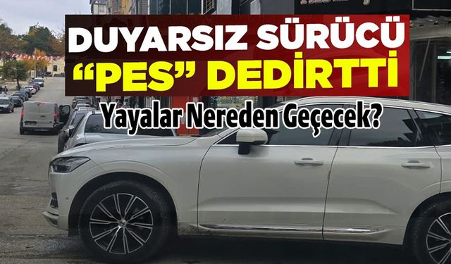 BİLECİK'TE SORUMSUZ SÜRÜCÜ 'PES' DEDİRTTİ