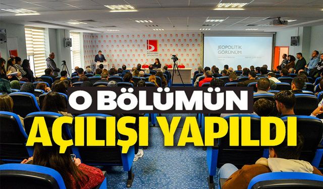 BŞEÜ’DE TARİH BÖLÜMÜ AÇILIŞ DERSİ GERÇEKLEŞTİRİLDİ