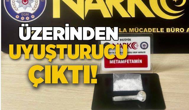 BİLECİK'TE 1 KİŞİNİN ÜZERİNDEN UYUŞTURUCU MADDE ÇIKTI