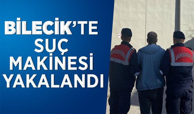 3 YIL 9 AY HAPİS CEZASI BULUNAN ŞAHIS JANDARMA TARAFINDAN YAKALANDI