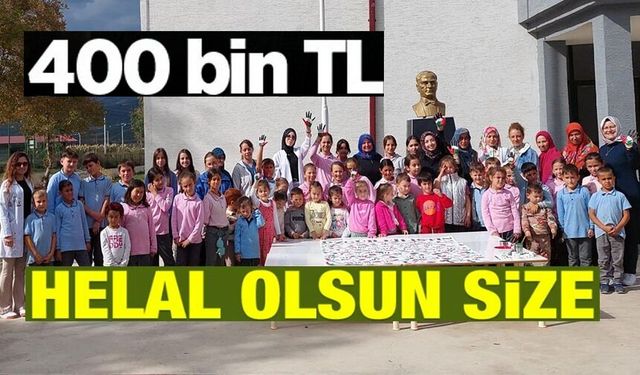 GAZZE'YE 400 BİN LİRALIK DESTEK