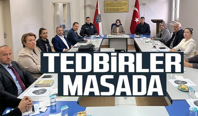 KIŞ TRAFİK TEDBİRLERİ TOPLANTISI GERÇEKLEŞTİRİLDİ